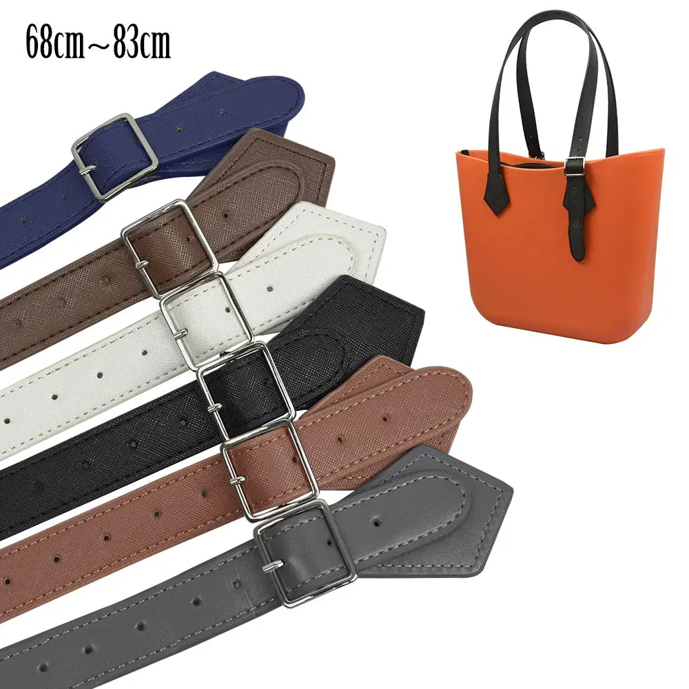 Color: Light Grey - TANQU Diamond Shaped Variable Handle for Obag Long Adjustable Handles with Drop Buckle for O Bag for EVA Bag Body