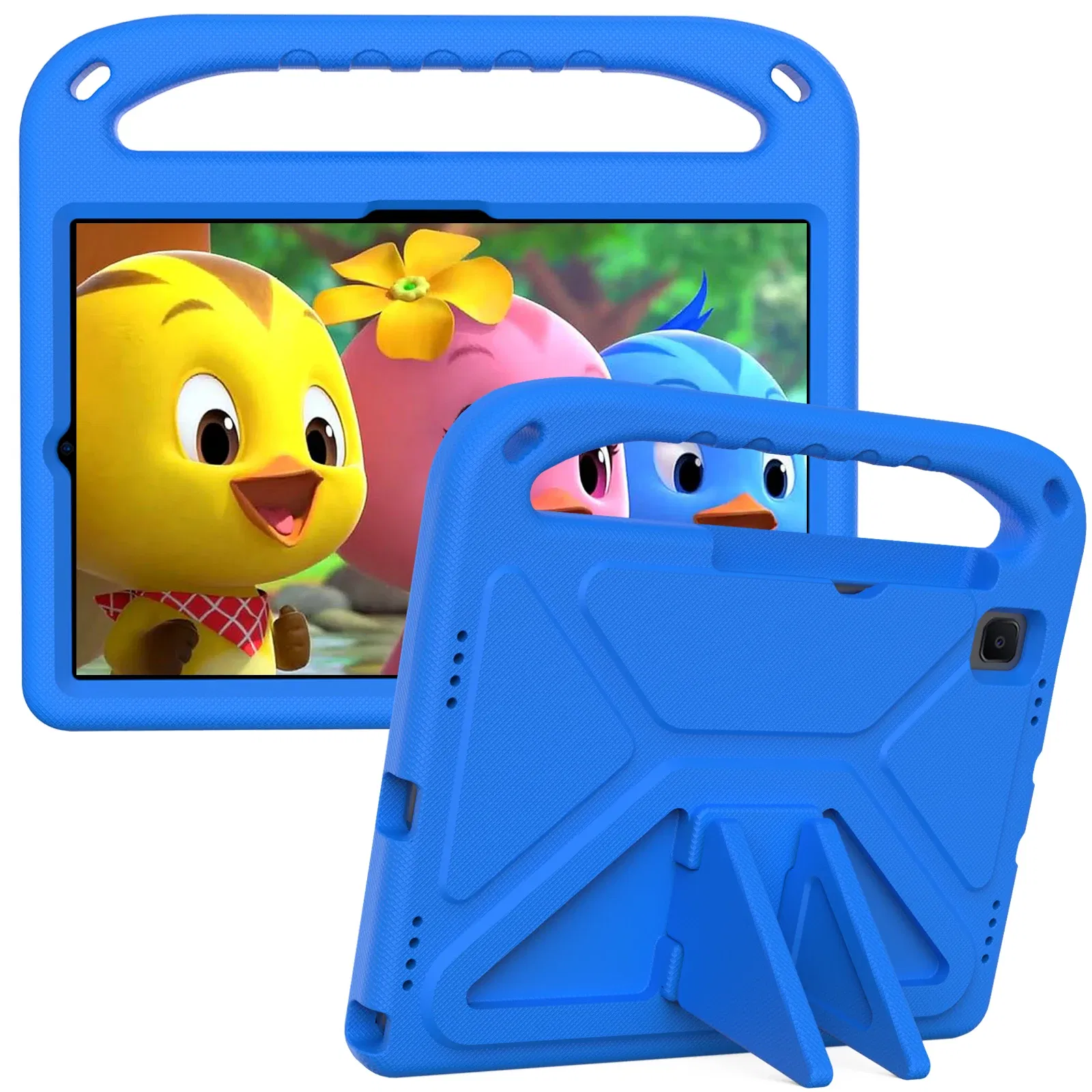 Color: black, Size: nine - Kids tablet case for Samsung Galaxy Tab S9FE+ S9+ S9 S8 S8+ S7FE S7+ A7Lite S5e S6 Lite A9+ A9 A8 A7 T510 T307U Child shel