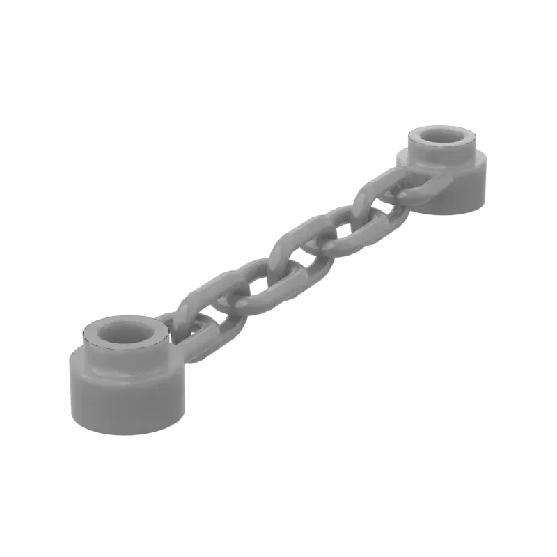 Color: WHITE - 10pcs Bricks MOC 92338 1x6 chain Compatible Assembles Particles For Building Blocks Parts DIY Educational Parts Toys