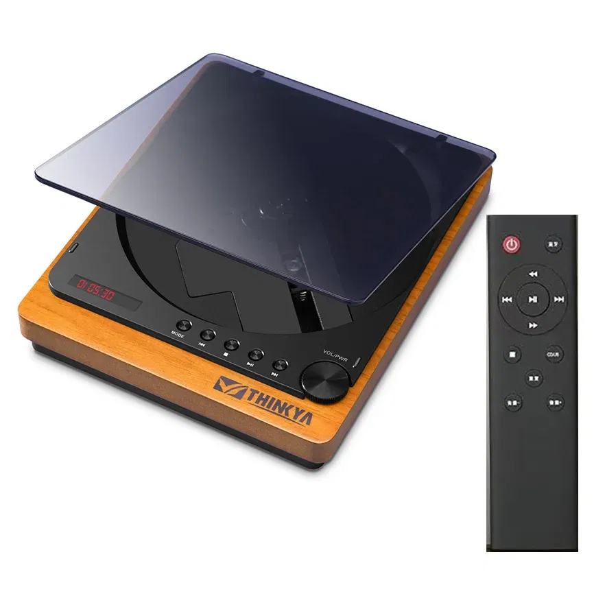 Color: black, Ships From: CHINA - New! Wooden HIFI CD Player Bluetooth 5.1 Digital Optical Output USB Lossless Playback Wooden CD Music Player Infrared Remote