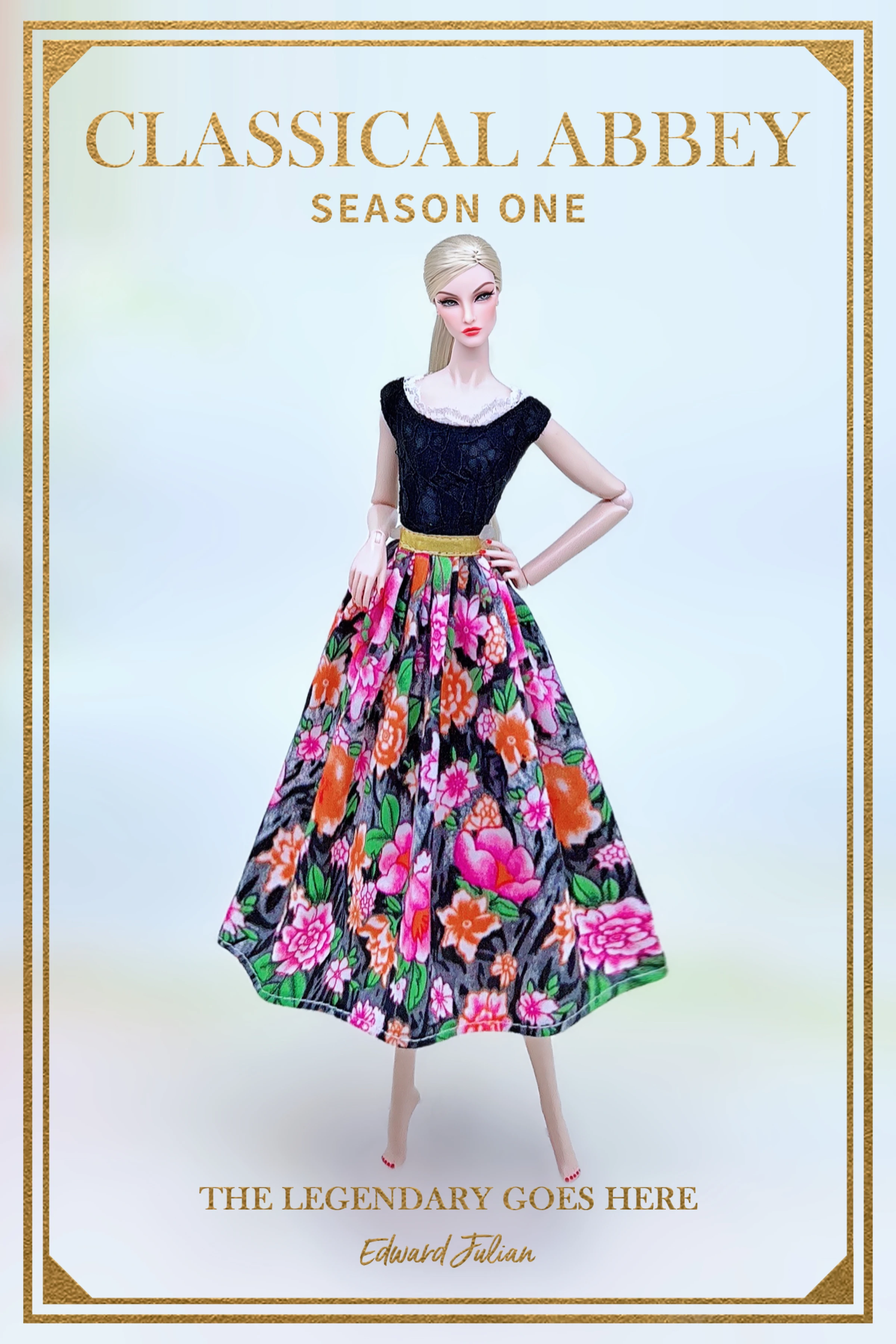 Color: Yellow - for denim clothing for barbie