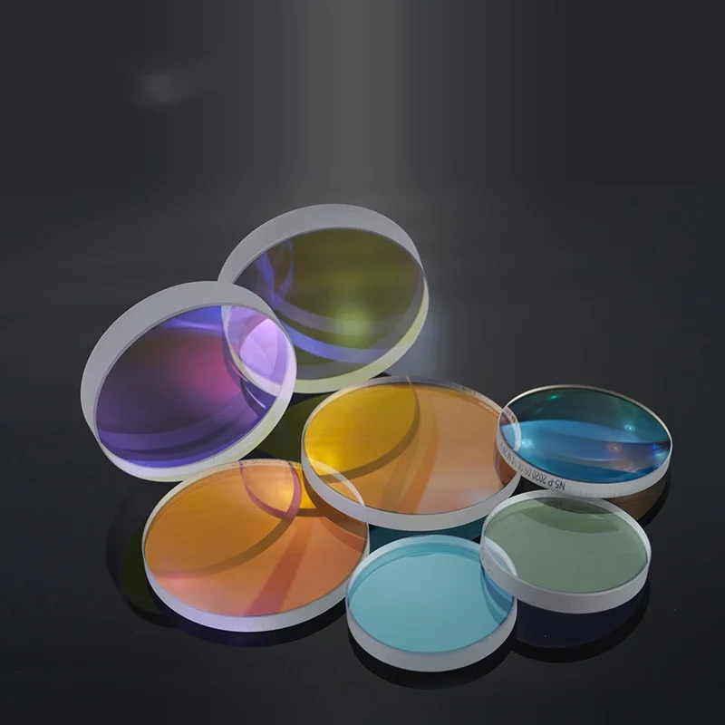 Color: Vermeil - Raytools Original Laser Protective Windows Lens 27.9x4.1 37x7 Protection Laser Machine Lens for Fiber Cutting Machine Parts
