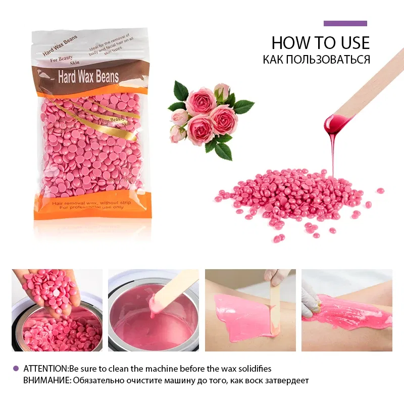 Color: green - 200ML Wax Heater Machine For Hair Removal Wax-Melting Pot Body Hair Remove With Packaging Box Waxing Kit Hair Removal Machine