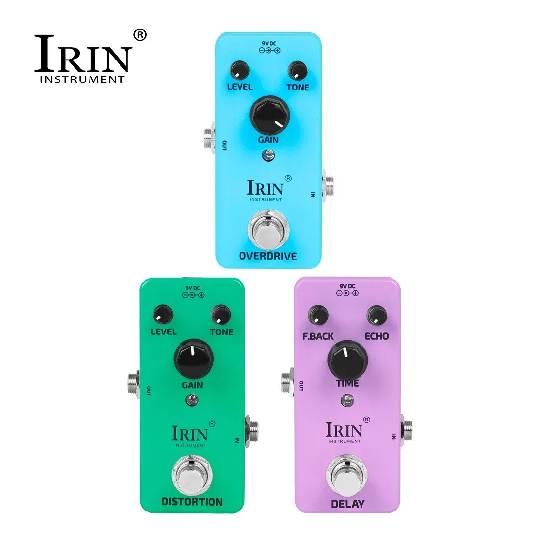 Color: WHITE, Ships From: CHINA - IRIN Delay Guitar Effects Pedal Overdrive Distortion Single Digital Analog Effects Pedal for Guitar Bass Guitar Accessories