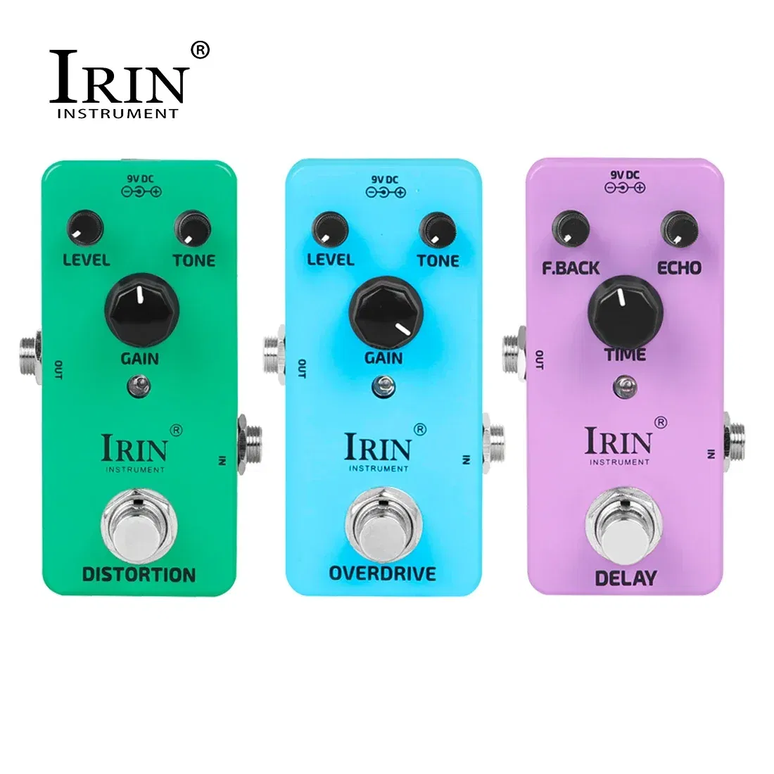 Color: WHITE, Ships From: CHINA - IRIN Delay Guitar Effects Pedal Overdrive Distortion Single Digital Analog Effects Pedal for Guitar Bass Guitar Accessories