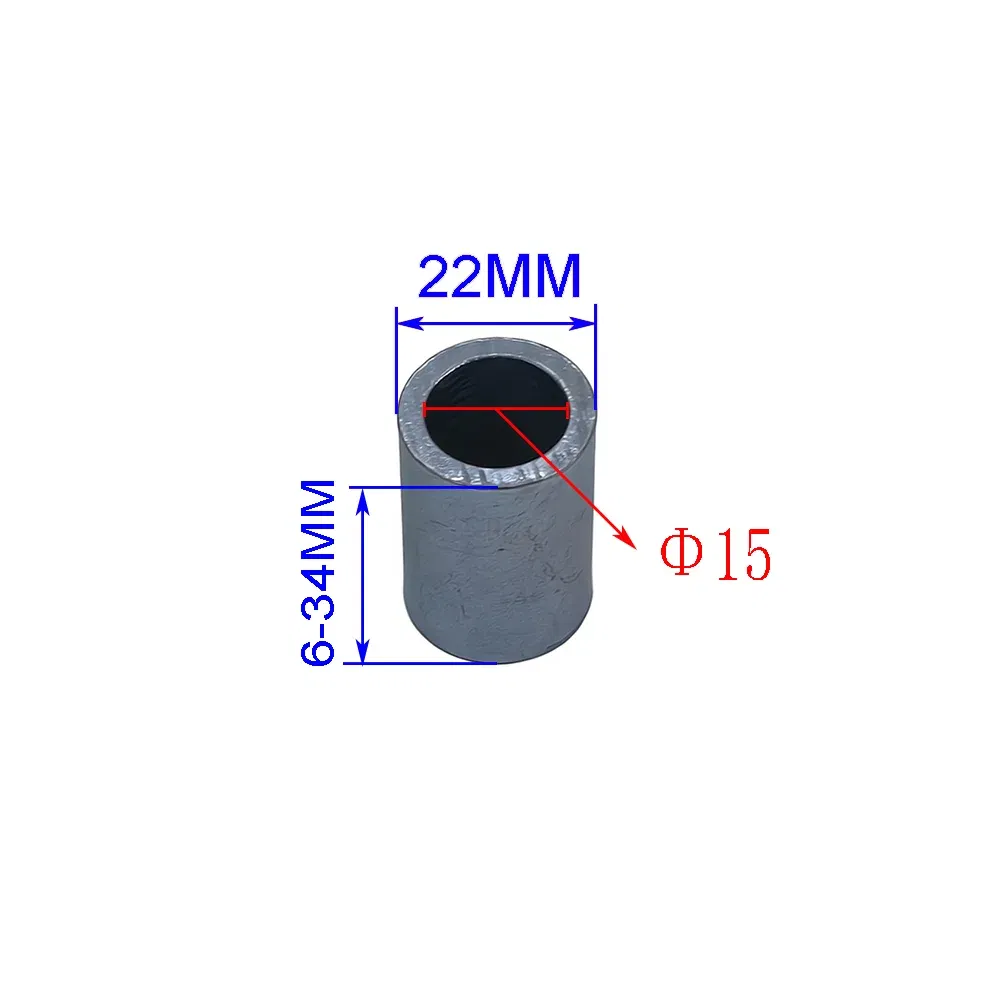Color: black - Axle Washer M15 Spacers Front Or Rear Wheels 15MM Hub 6mm-34mm Thick For Dirt Pit Bike Motocross Motorcycle