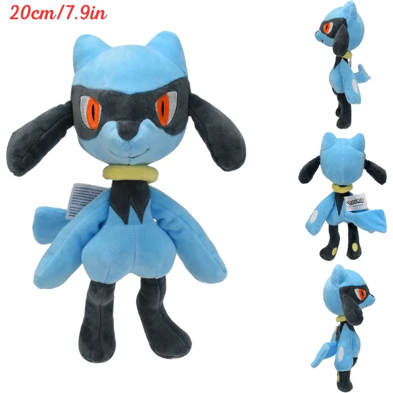 Color: Gold - Pokemon Shiny Mimikyu Cubone Butterfree Plush Toys Anime Caterpie Shinx Charizard Stuffed Animal Peluche Dolls Birthday Gift Kid