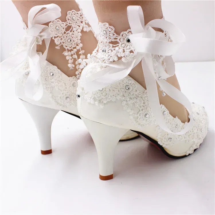 Color: WHITE, Shoe Size: 35 - Whitefemmes bottes with high heels women's shoes 2020 botas mujer Women heelsBH0709