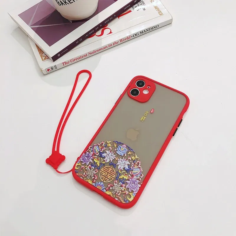 Color: Yellow / Gold - Chinese knot silicone rope liquid short Cell Phone Lanyard Holder Phone Wrist Straps U disk sling silicone mobile phone rope