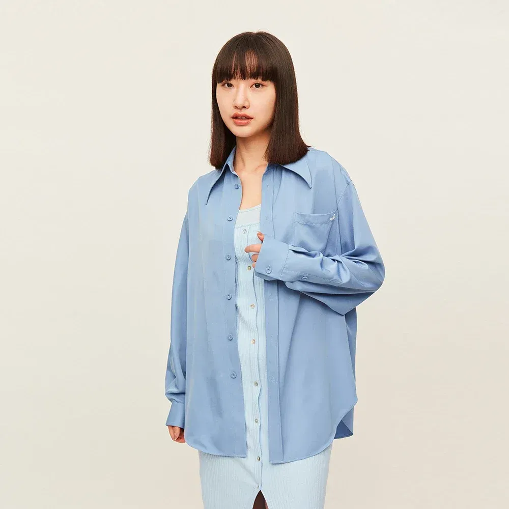 Color: Blue, Size: M - OhSunny Women Shirts Sun Protection Long Sleeve Coat UPF50+ Anti-UV Breathable Fashion Loose Blouse Outdoor Spring Summer Tops