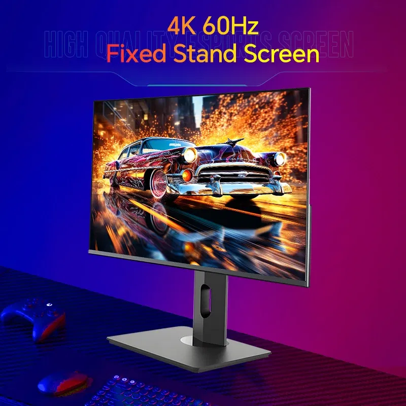 Color: WHITE, Ships From: CHINA - Top Anmite 27" IPS 4K Monitor Ps4 LCD Computer Game High color gamut screen suitable for graphic designers