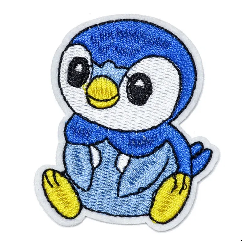 Color: NICKEL - Elf Patch Iron On Embroidered Patches For Clothing Thermoadhesive Patches Cute Animal Fusible Patches On Backpacks DIY Stickers