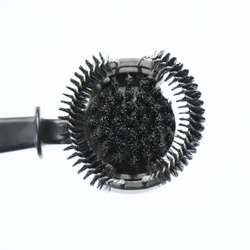 Color: black - 51/58mm Coffee Machine Brush Cleaner Removable Coffee Maker Espresso Group Head Semi-automatic Kitchen Cleaning Tool