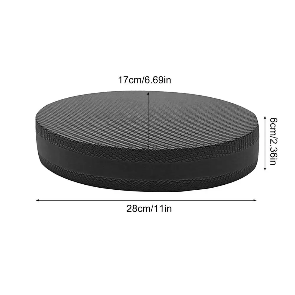 Color: black, Ships From: CHINA - Yoga Balance Pad Stability Cushion Foam Board Workout Exercise Trainer Anti-Slip Comfortable Stability Training Balance