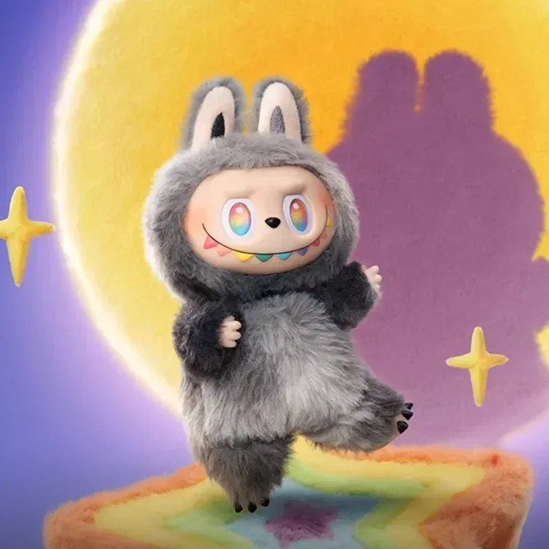 Color: Orange - POP MART Labubu THE MONSTERS Big Into Energy Series Blind Box Vinyl Plush Dolls Pendant Action Figure Collection Birthday Gifts