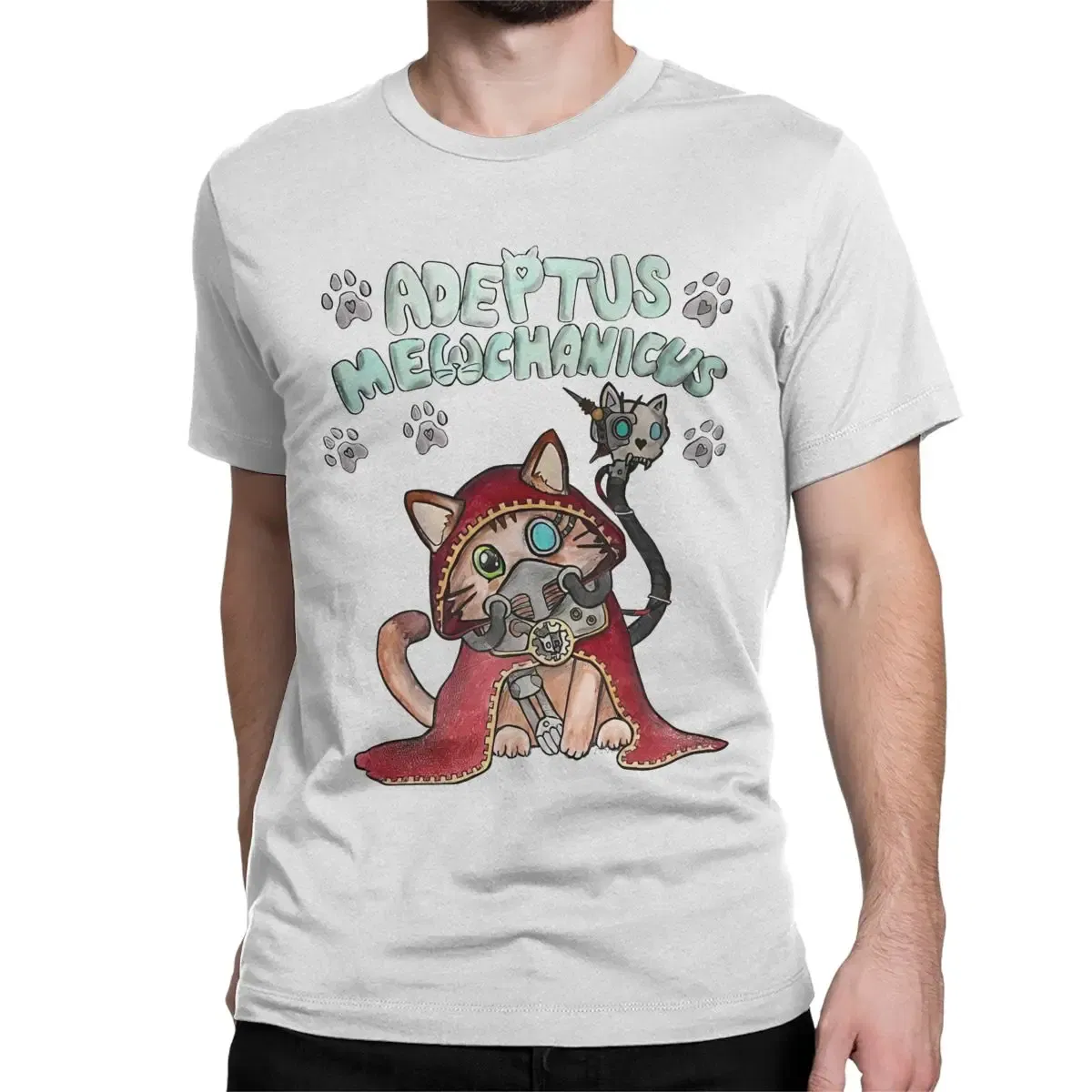 Color: Brown, Size: S - Awesome Adeptus Astartes T-Shirt Men Women's O Neck Pure Cotton T Shirts W-Warhammer 40k Short Sleeve Tee Shirt 6XL Tops