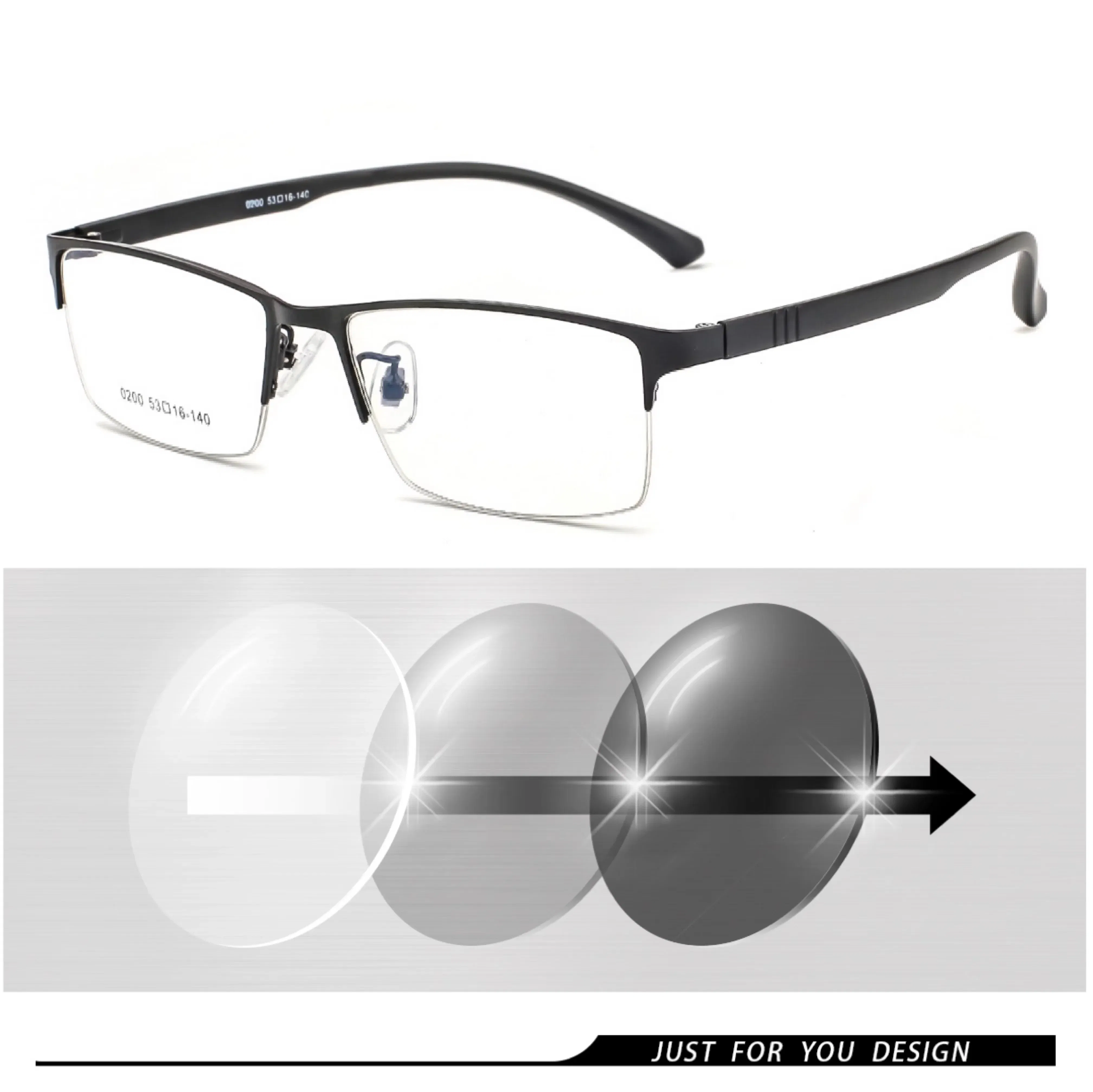 Frame Color: WHITE, Ships From: CHINA, Eye Prescription: +400 - Photochromic Sunglasses Chameleon Lens Myopia Blue Light Blocking Men's Computer Glasses Game for Sight +0.50 +0.75 +175 +2.5 +6