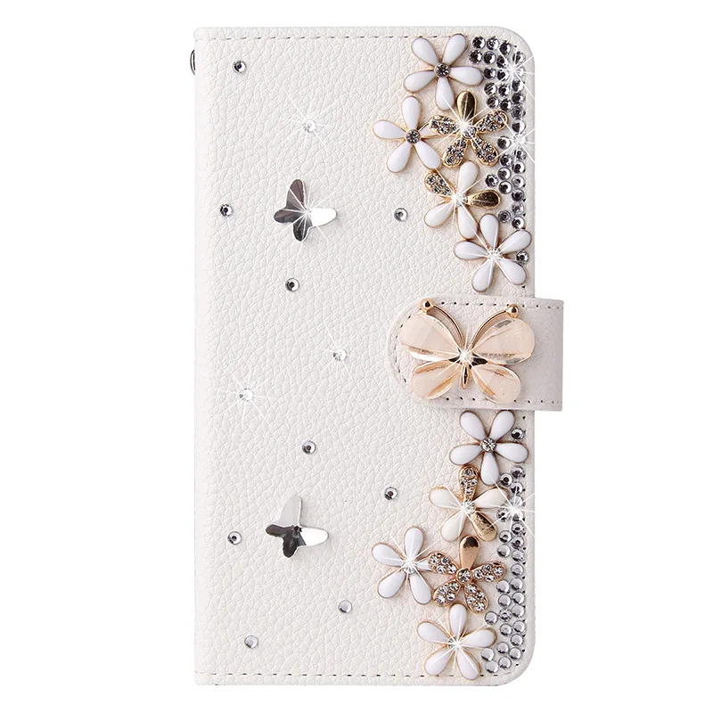Color: Lemon yellow, Material: PU - Flip Glitter Case For Samsung Galaxy S25 Ultra S24 FE S23 S22 S21 S20 Plus A35 A55 A16 A14 A15 A34 A54 Leather Cover Case