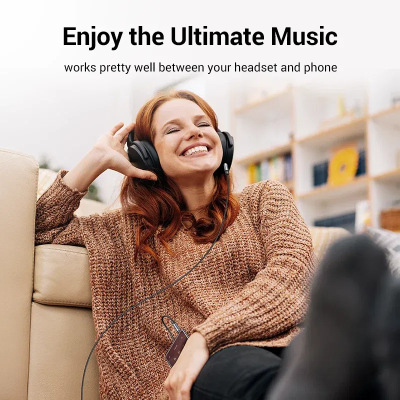 Color: black, Length: 2m, Ships From: CHINA - UGREEN 3.5mm Aux Cable 4 Pole TRRS 4-Conductor Auxiliary Male to Male Stereo Jack HiFi Support Microphone Function Audio Cable