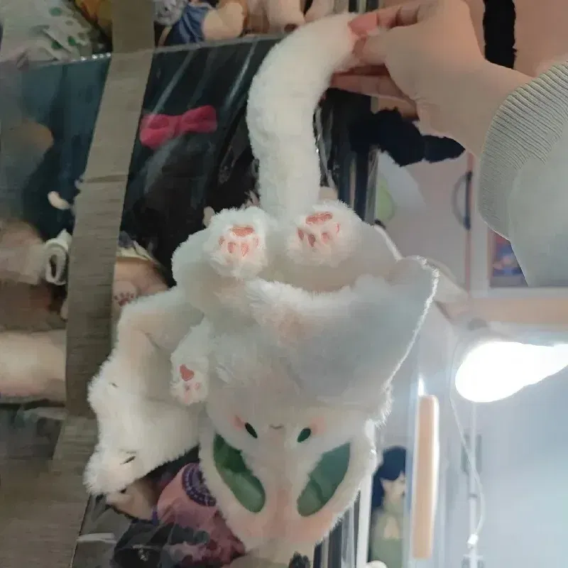 Color: WHITE, Height: 31cm-50cm - Bat Plush Toy manta Kawaii Animal Creative Plushie Stuffed Pillow Soft Kid Toy Girl Women Gift