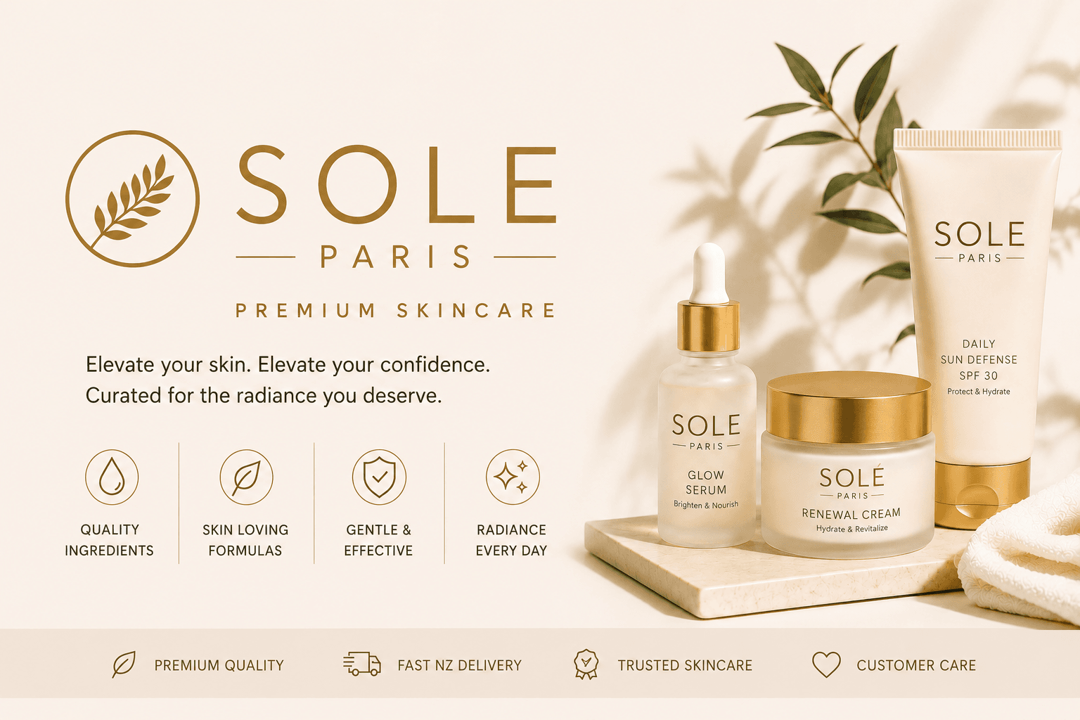Sole Paris premium skincare