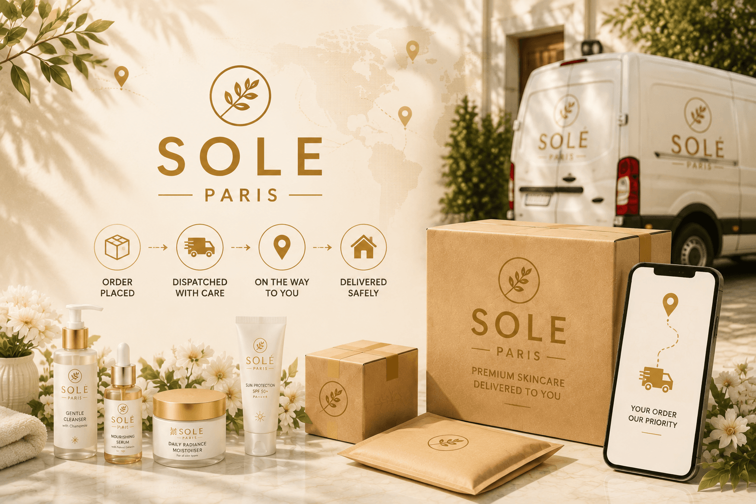 SOLE PARIS Delivery