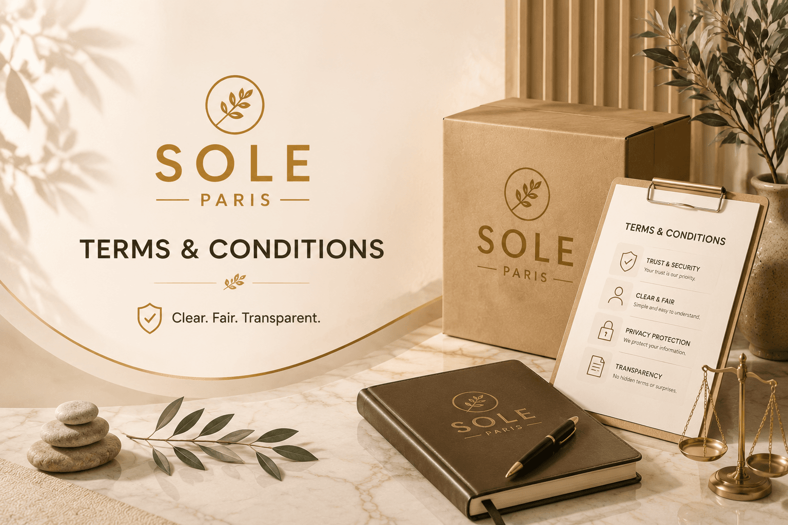 SOLE PARIS Terms and Conditions